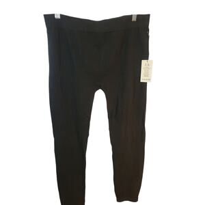 NEW Icon Apparel Black‎ Skinny Stretch Pull On Leggings Women's Size 2XL/3XL